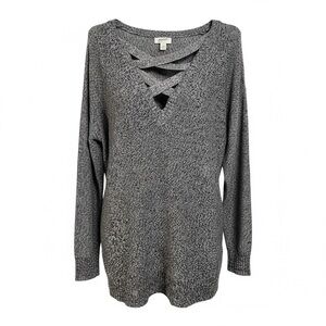 Arizona Jean Company Gray V-Neck Sweater